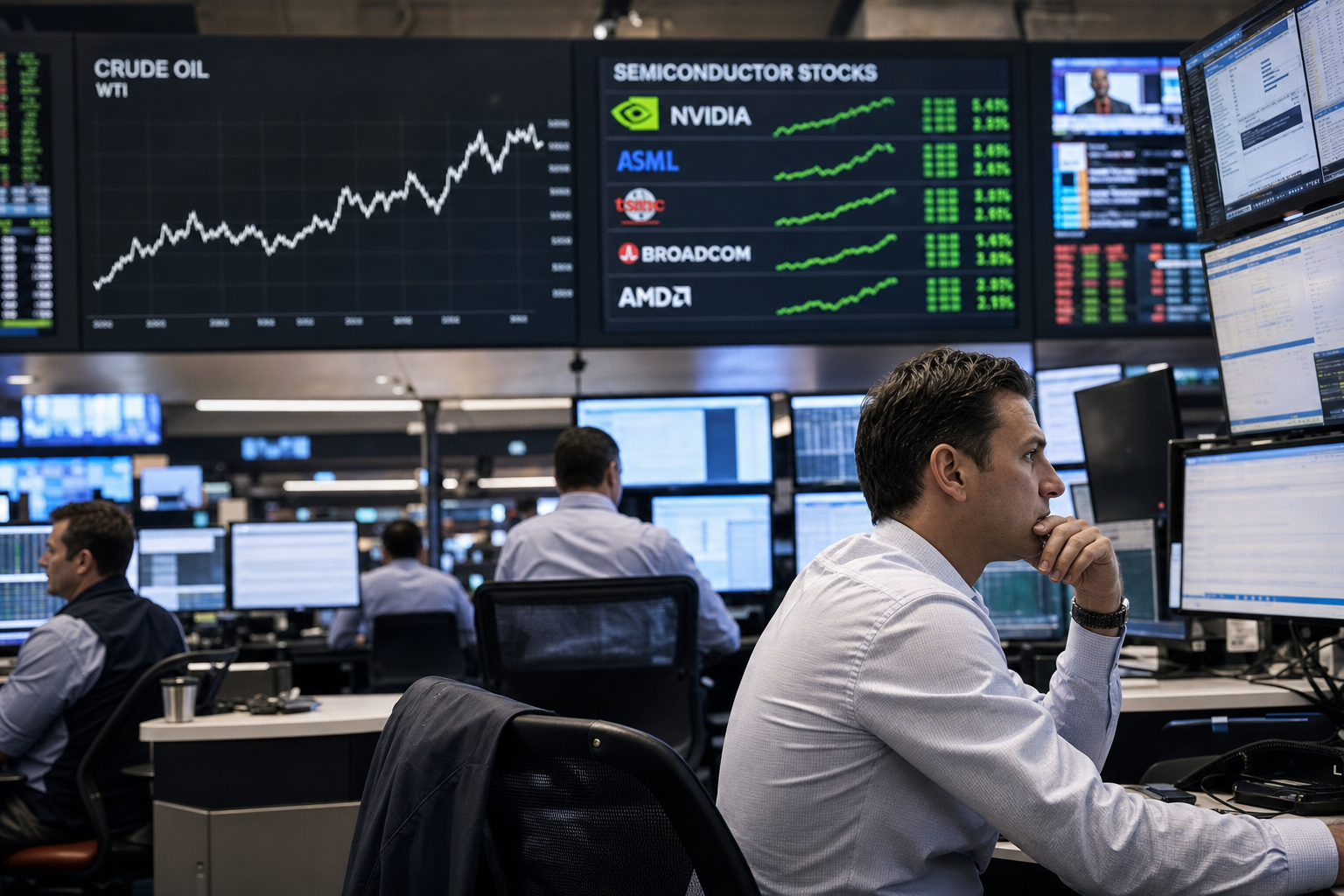 Hormuz Stays Shut, Chips Hit Records, and AI Capital Keeps Flowing