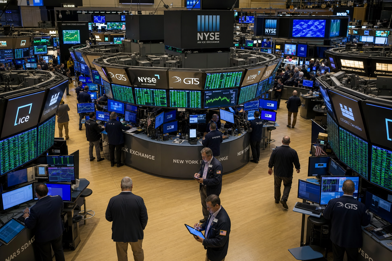 M&A Wave and Iran Deal Reshape Monday's Market Narrative at Midday
