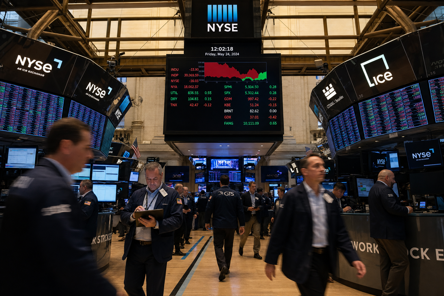 Microsoft's $570 Billion Rout and Fed Fears Dominate a Fractured Monday Session