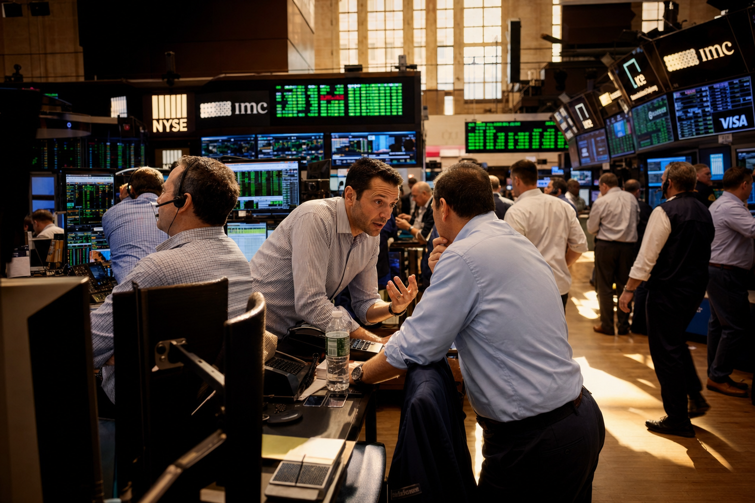Records Hold at Midday as Chips Lead, Dimon's Bond Warning Lingers
