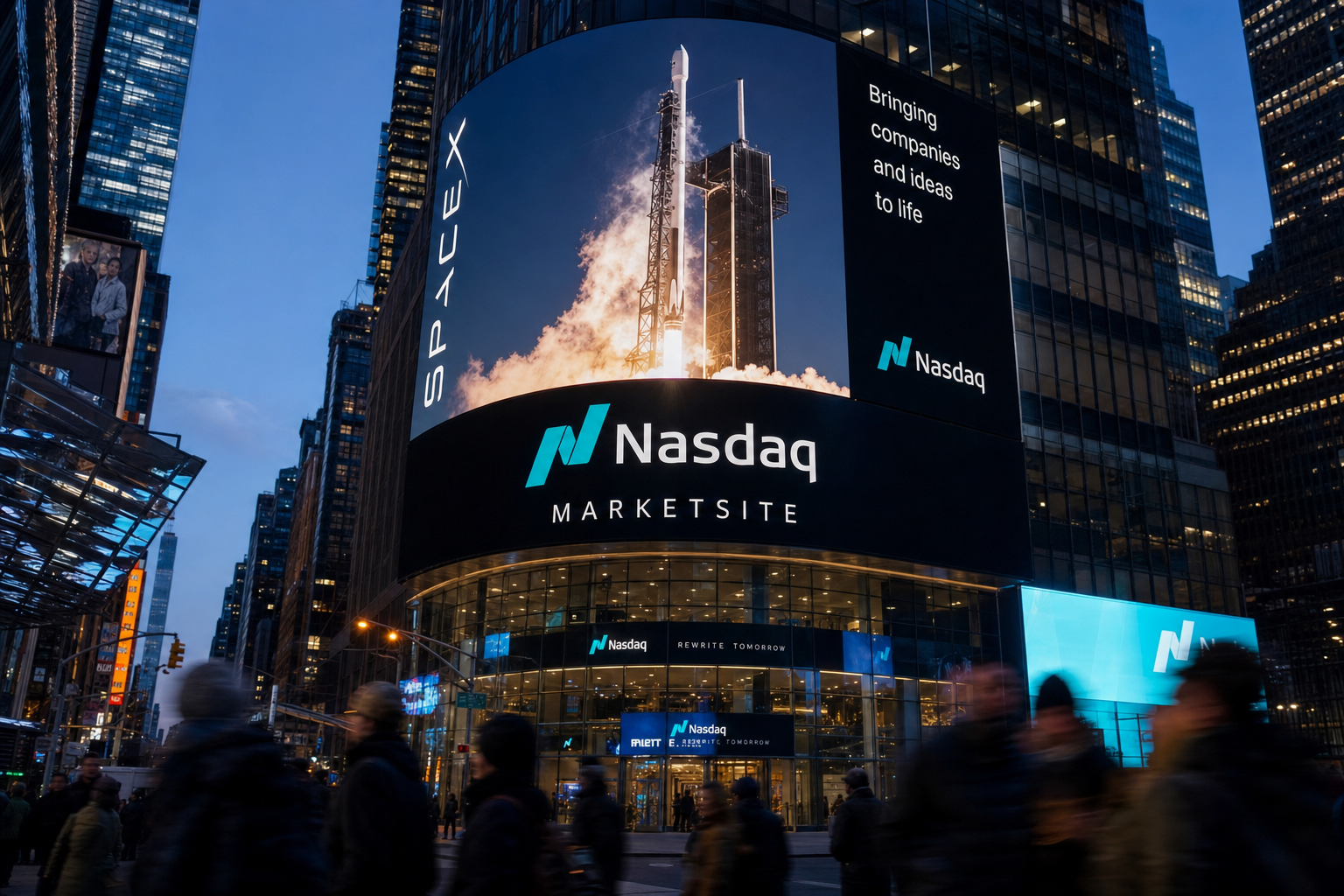 SpaceX Rewrites IPO History While Iran Relief Lifts Broader Markets