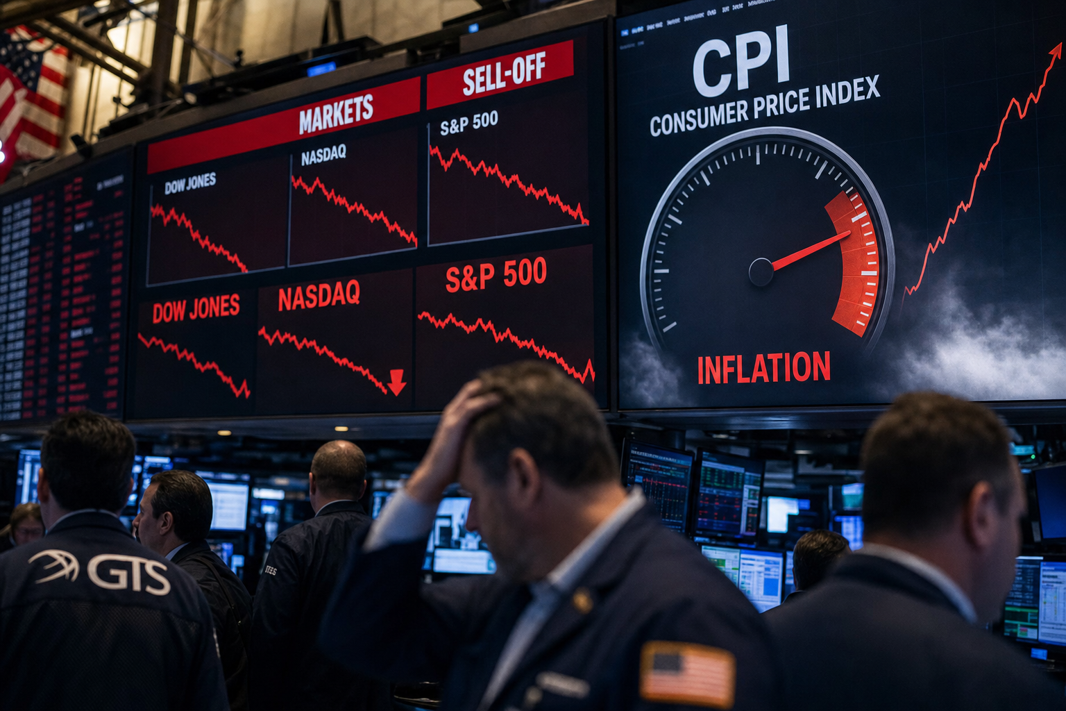 US CPI Hits 3-Year High in April, Nasdaq Tech Stocks Lead Selloff