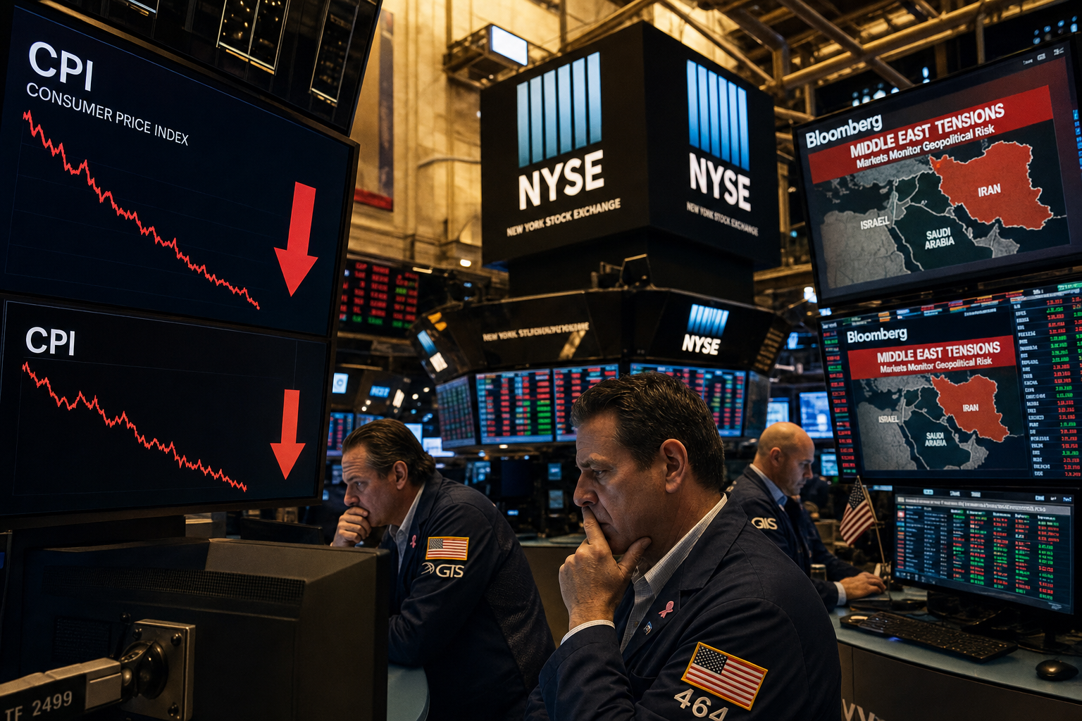 US CPI Report Due as Iran Tensions Drag Futures Lower