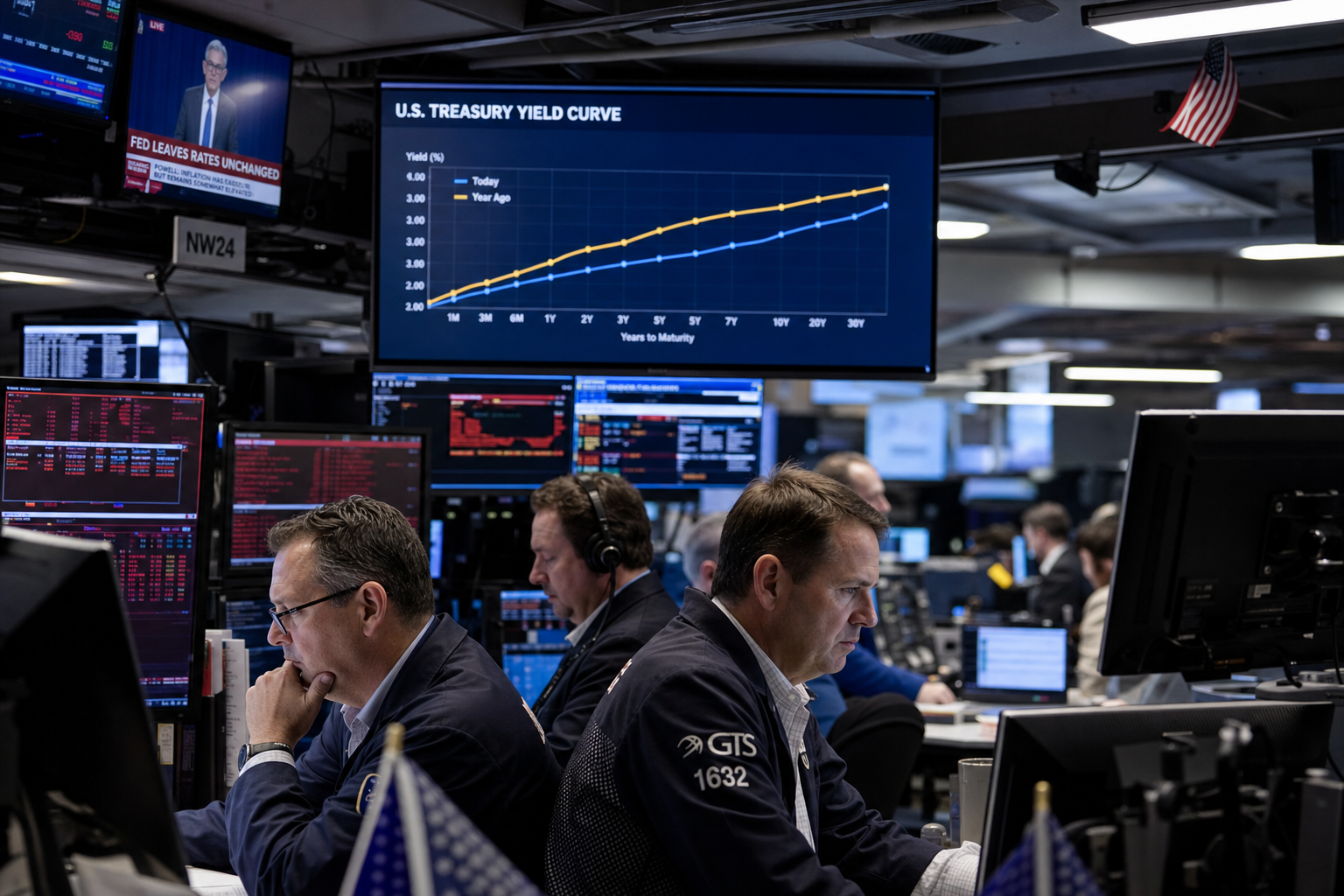Yields Near One-Year Highs Drive Risk-Off Tone Into Friday Close